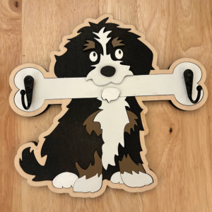 Bernedoodle Leash Holder