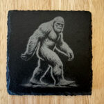 Slate Coaster - Bigfoot